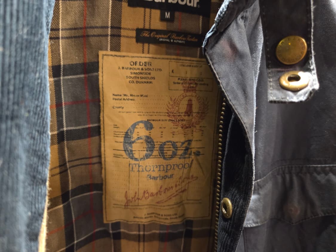 바버 왁스코팅자켓 상품이미지10