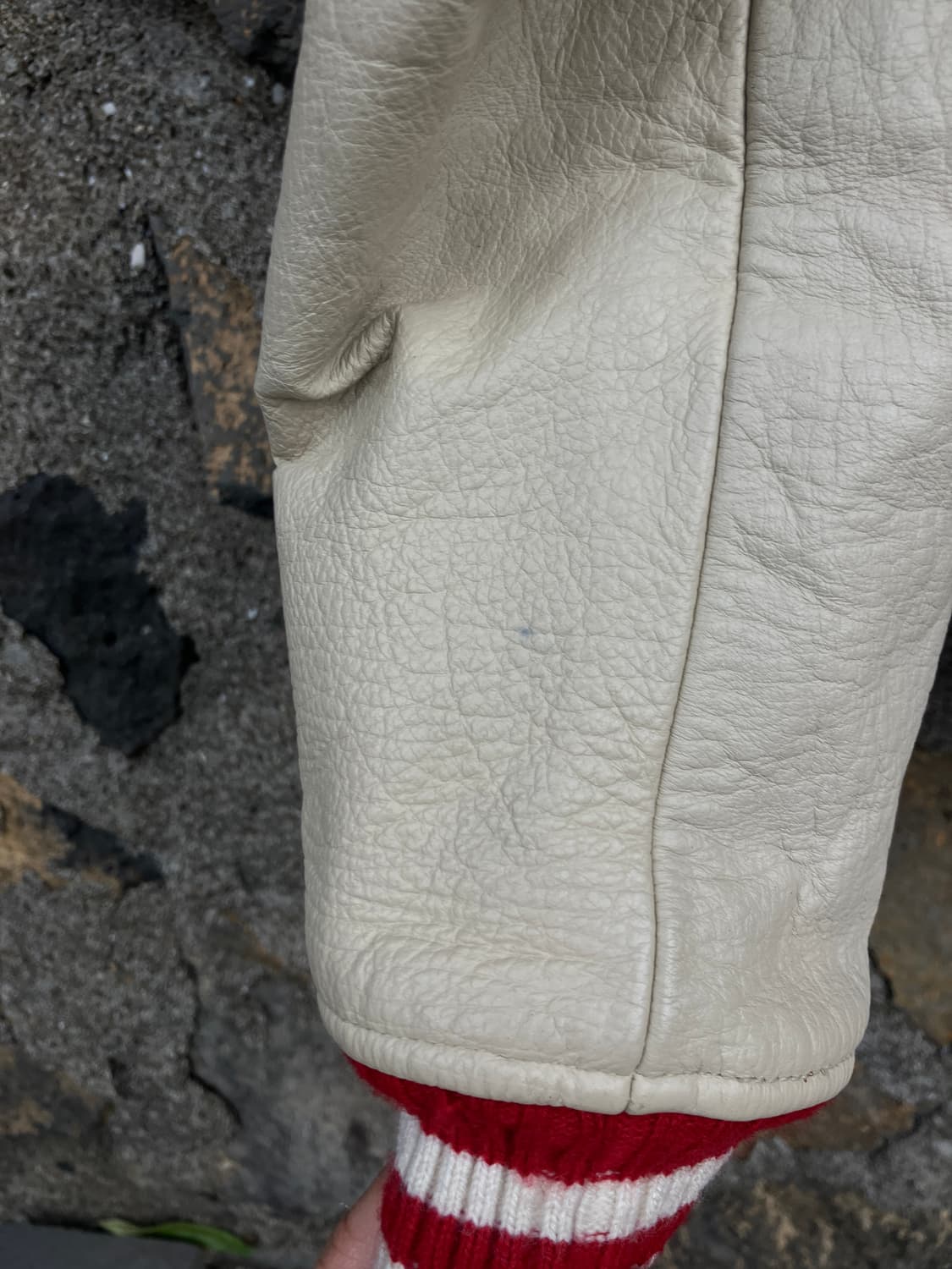 [vintage]BEAMS varsity jacket(Leather sl 상품이미지9