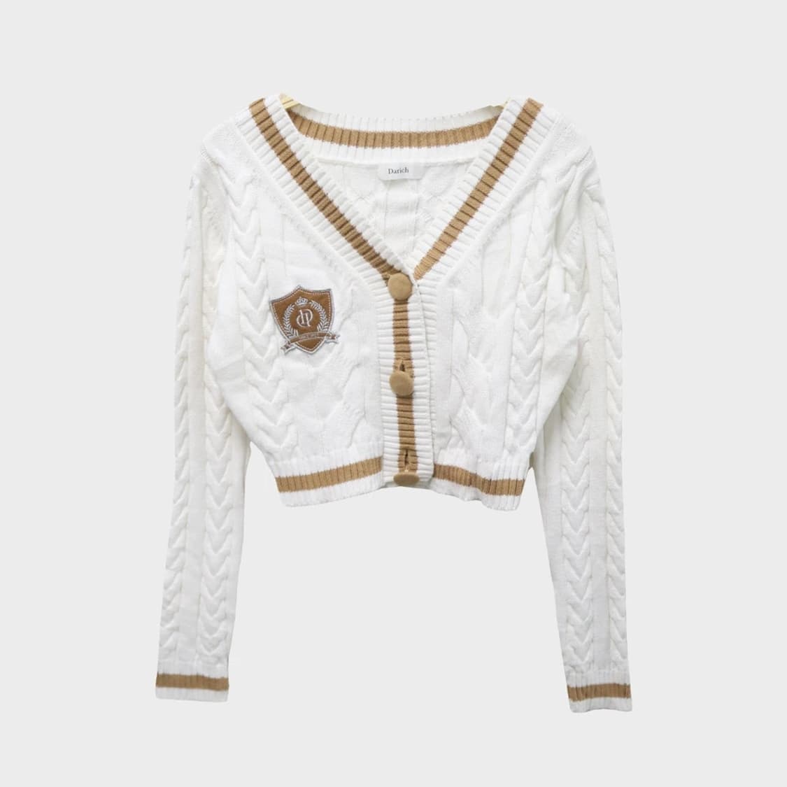 DARICH 프레피룩 크롭 가디건 61365 상품이미지1