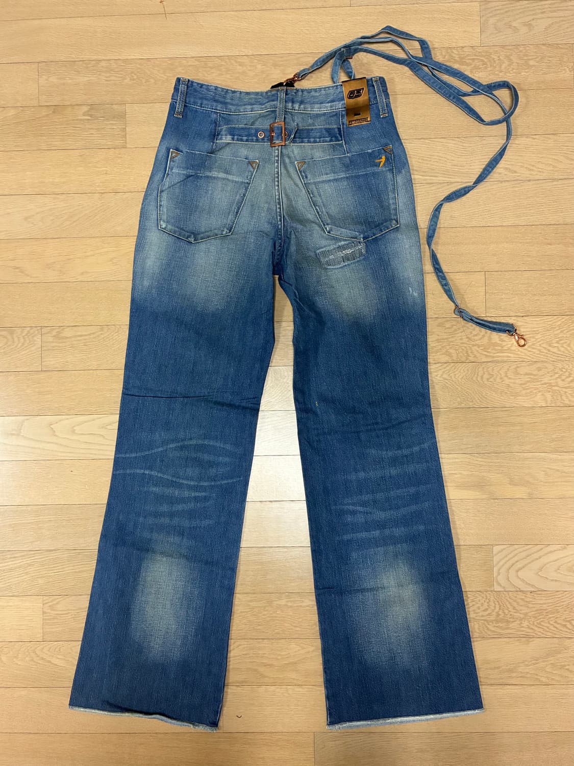 디젤 아카이브 로우라이즈 와이드팬츠 상품이미지6