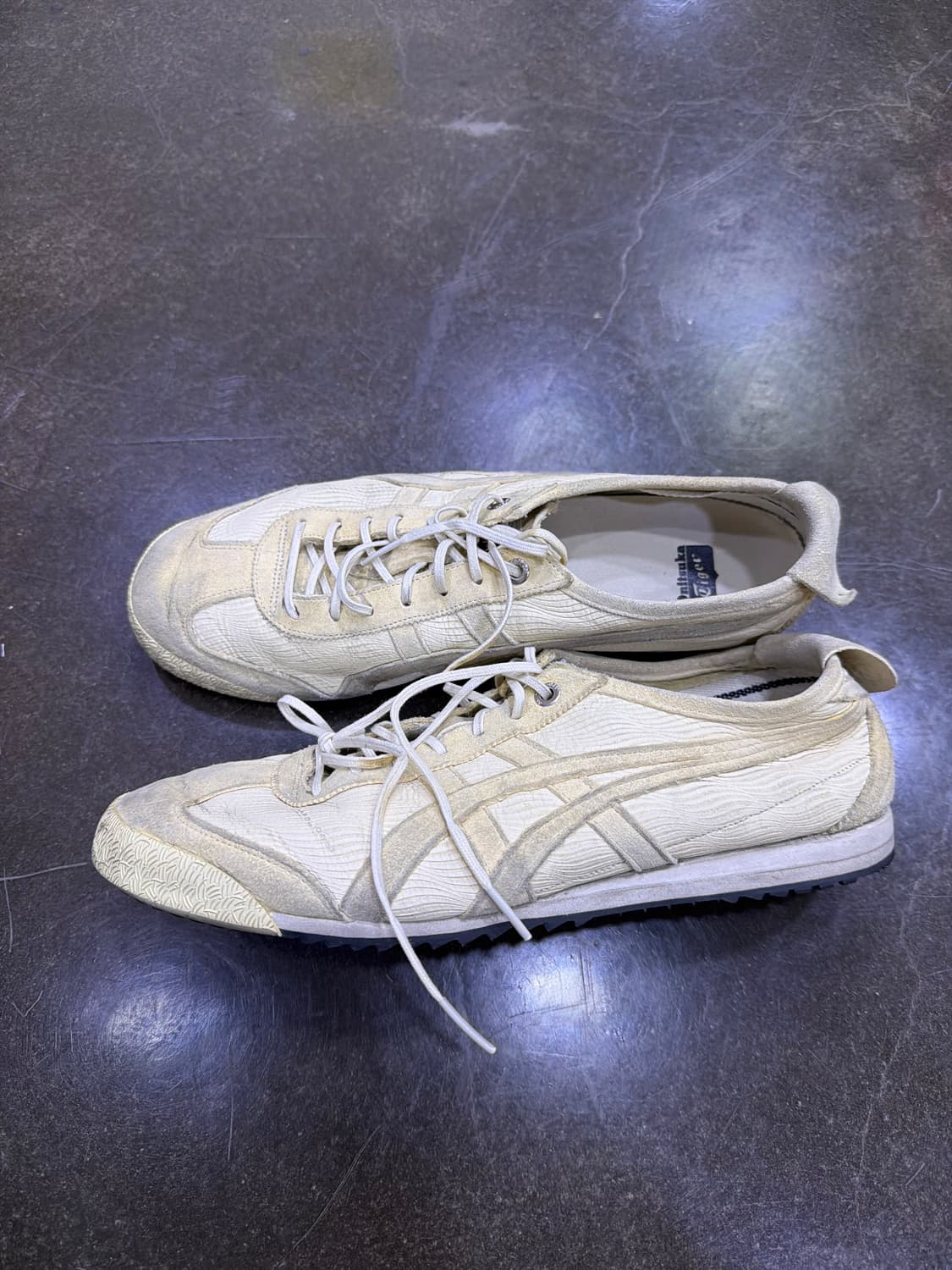 오니츠카타이거 멕시코66 SD 스니커즈 크림 270 상품이미지6