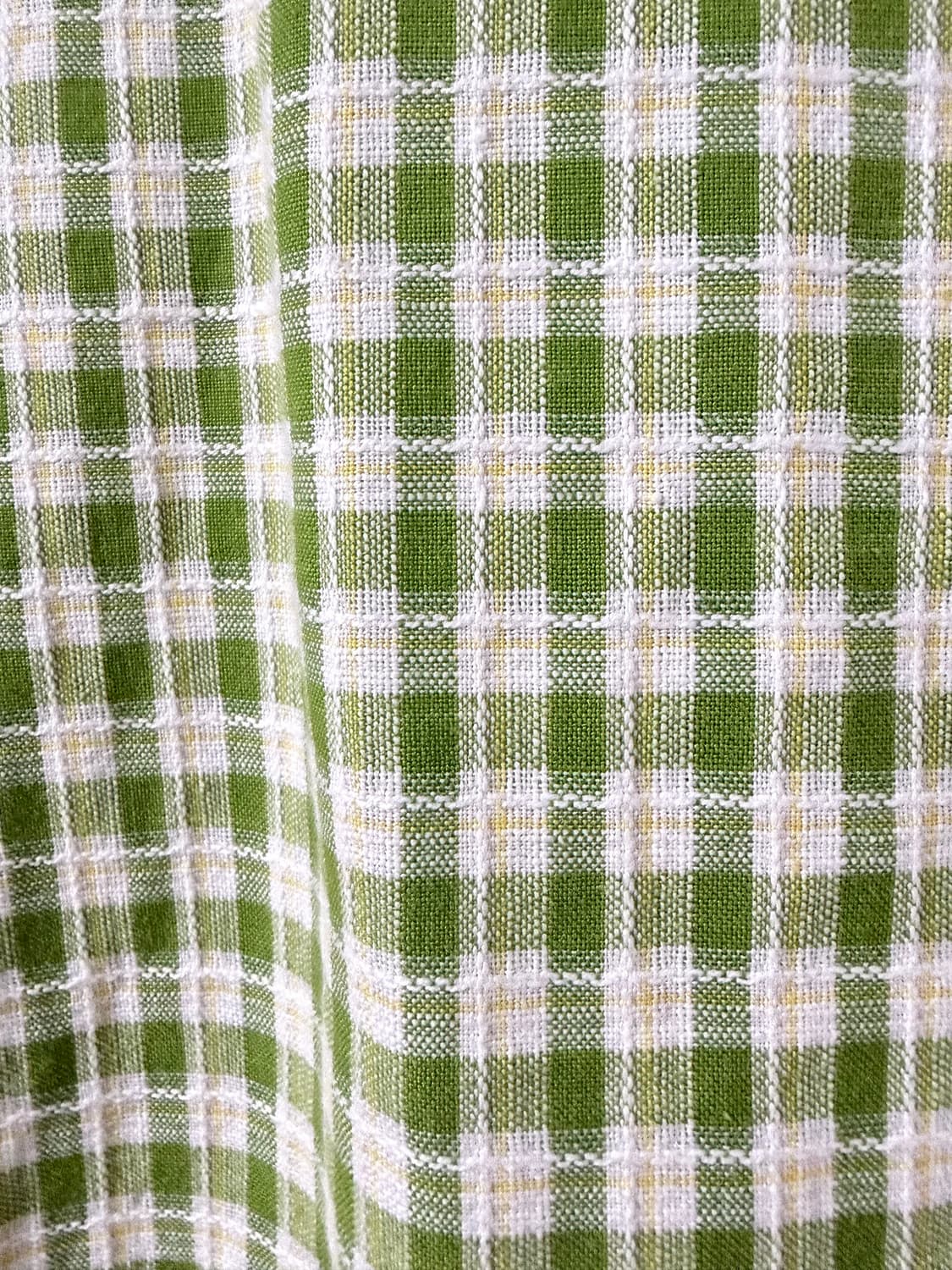 (M) 90s 빈티지 올드 스투시 체크 반팔 셔츠 상품이미지5