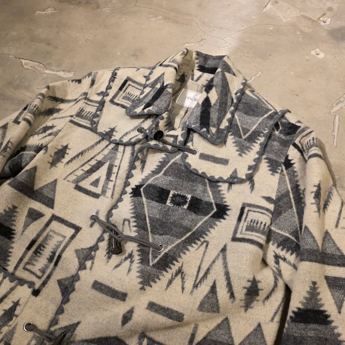 에스닉 울 더플코트(F600) 상품이미지2