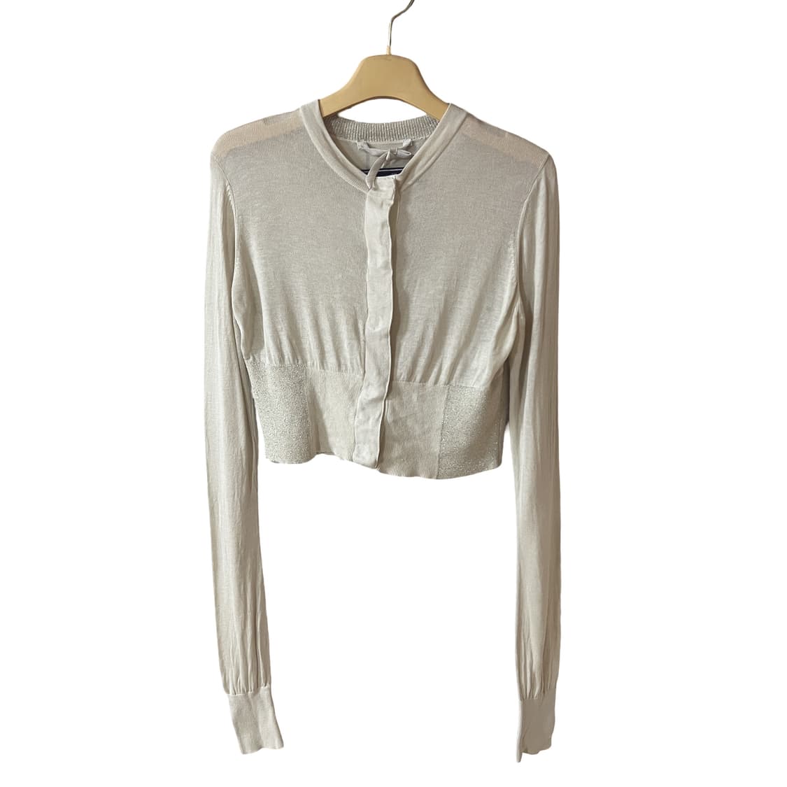 malene birger 글리터 크롭 가디건 상품이미지3
