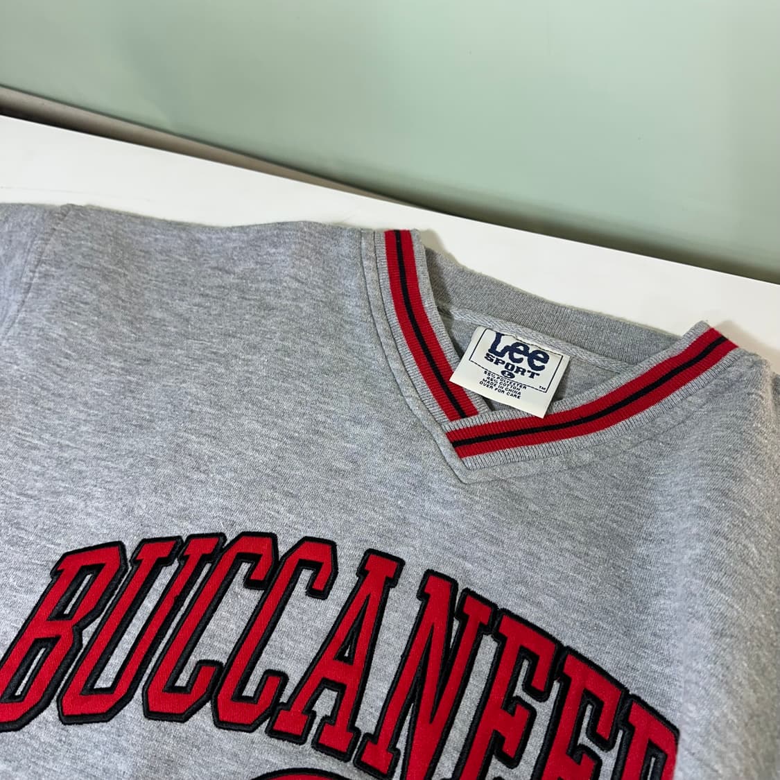 L 105 LEE 리 그레이 오버핏 BUCCANEERS 스웻셔츠 맨투맨 상품이미지4