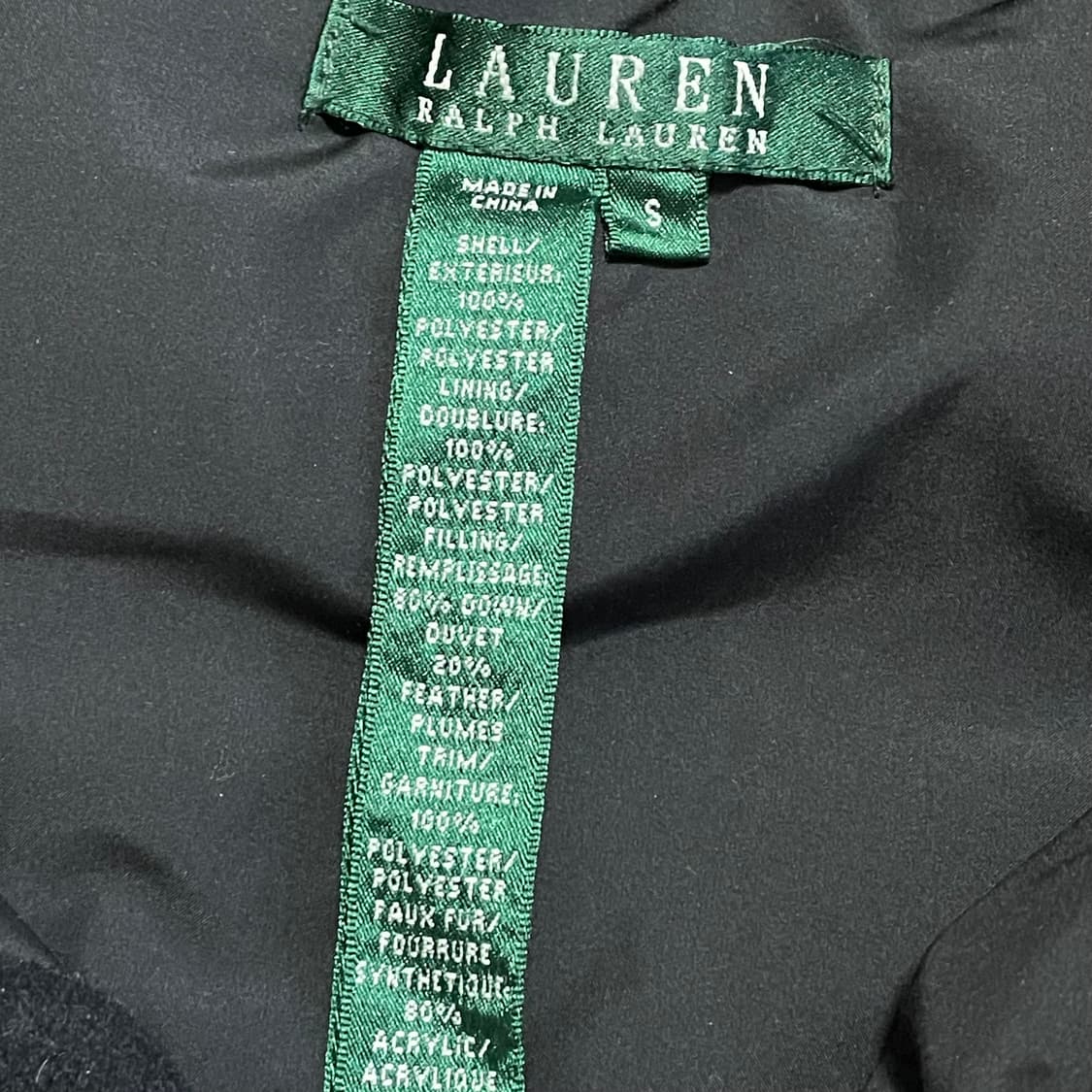 [S] 랄프로렌 그린라벨 유틸리티 파카 여성 상품이미지2