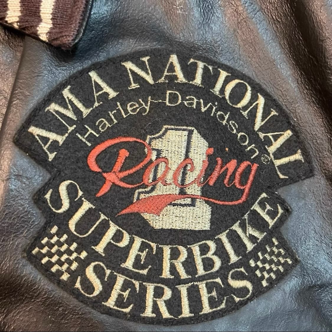  [Harley-Davidson] 빈티지 아메리칸 레트로 자수 베이스볼  상품이미지4