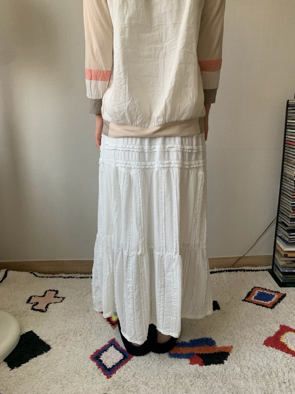 frill maxi skirt 상품이미지5