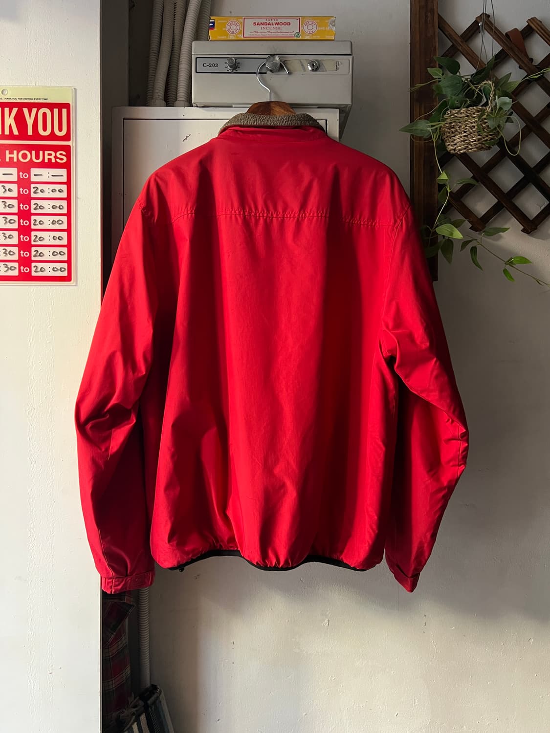 [M]엘엘빈 아웃도어 USA 플리스 라이닝 립스탑 웜업 자켓 상품이미지9