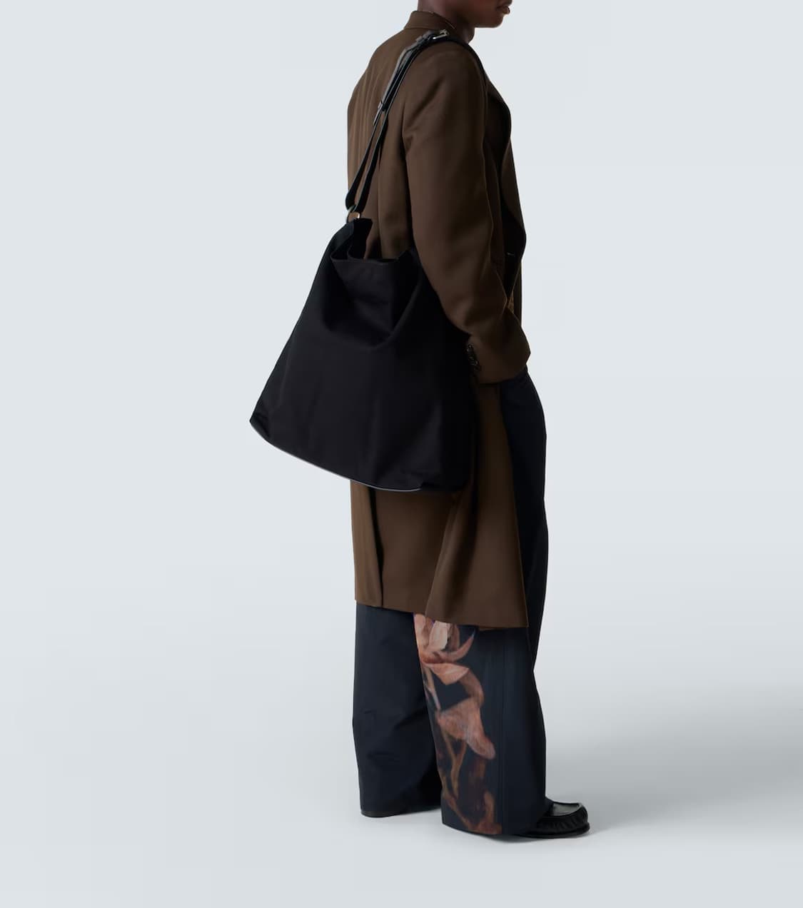 Dries van noten leather canvas bag 상품이미지6