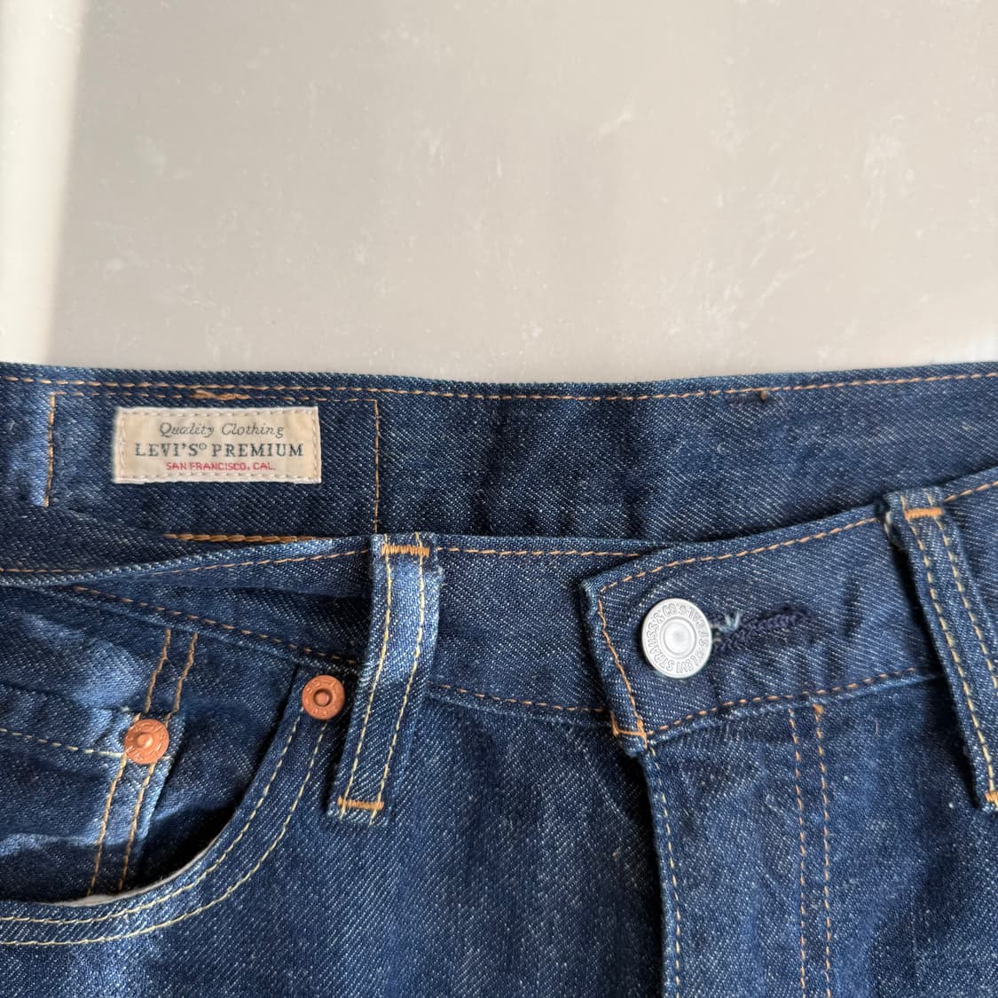 [32/32] 리바이스 568 생지 데님 상품이미지3