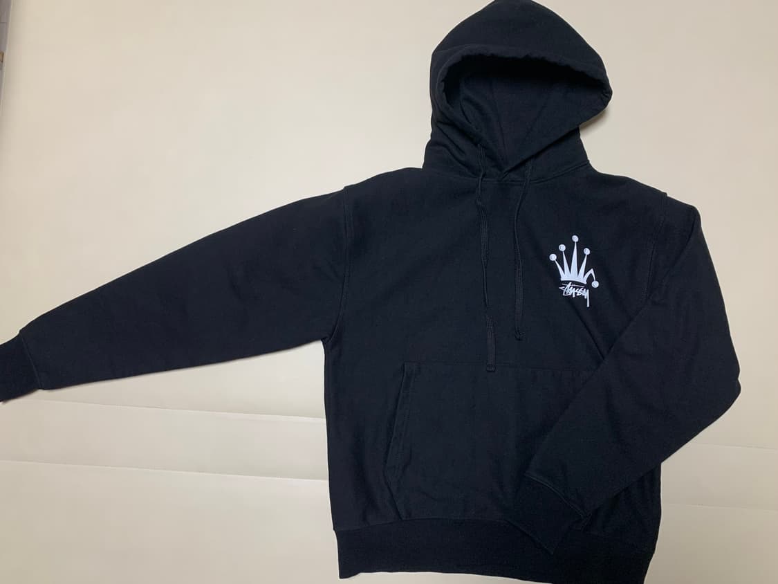[S] 스투시 크라운 후드티 상품이미지1