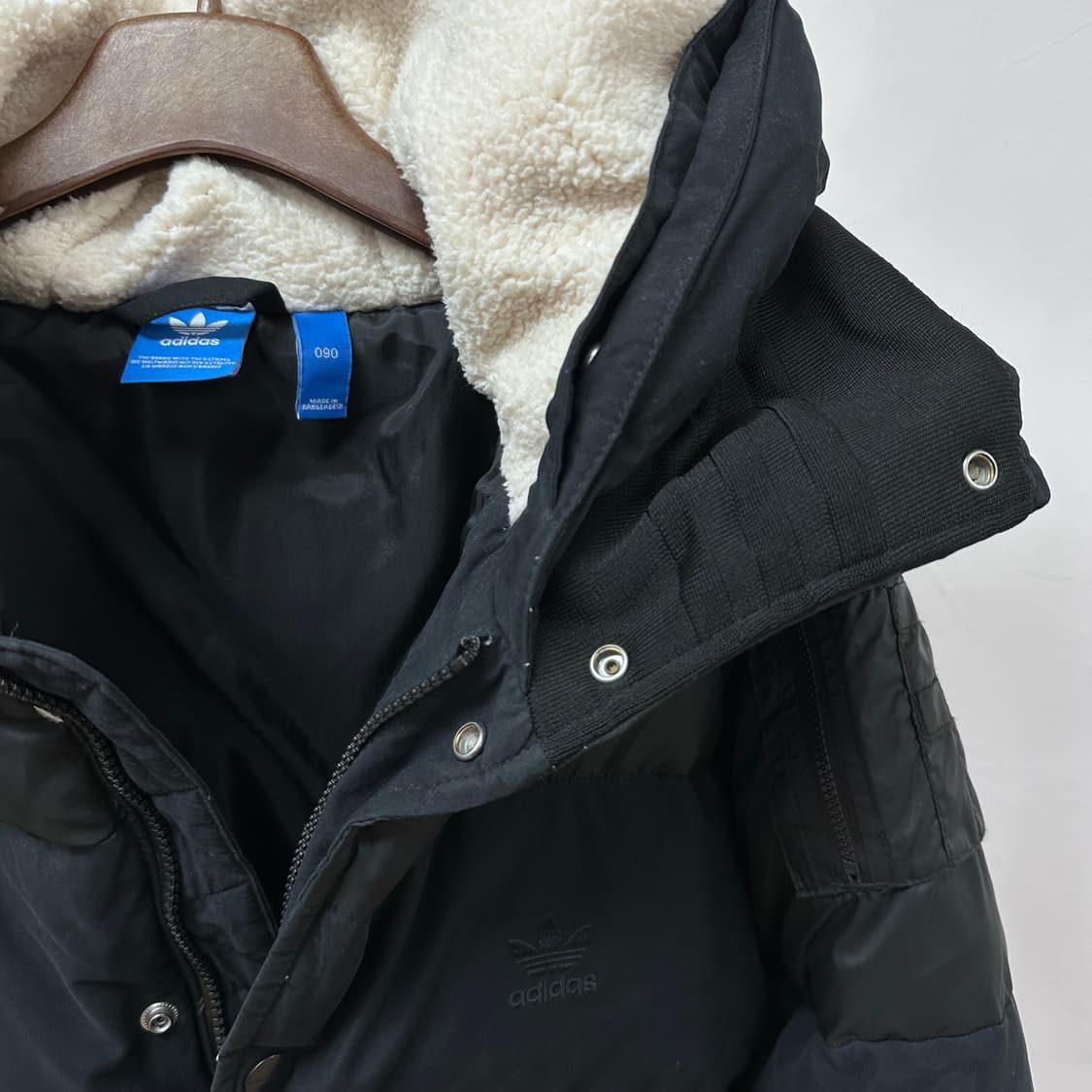 아디다스 오리지널 여성 트레포일덕다운 패딩 점퍼 90사이즈 JS24 상품이미지6