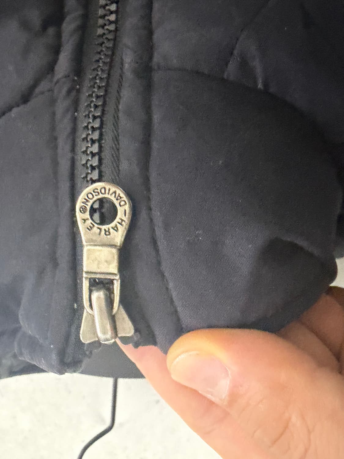 할리데이비슨 스웨이드 경량패딩 상품이미지4