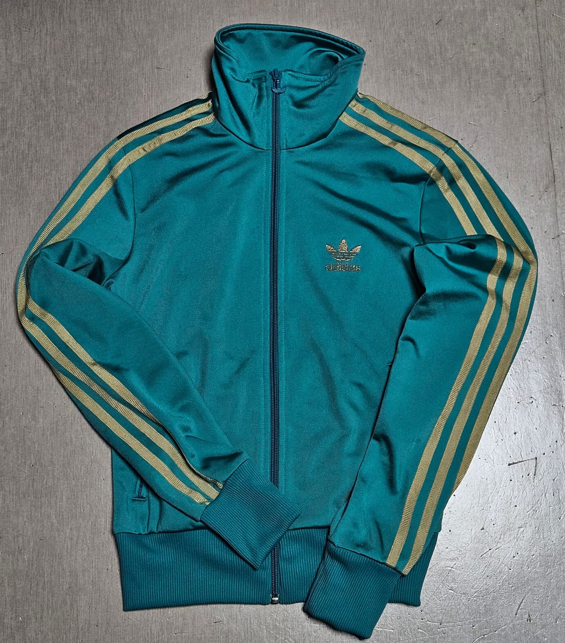 💚대대대장급💛 아디다스 그린골드 희귀 져지/파이어버드 져지 존예딱붙핏 상품이미지4