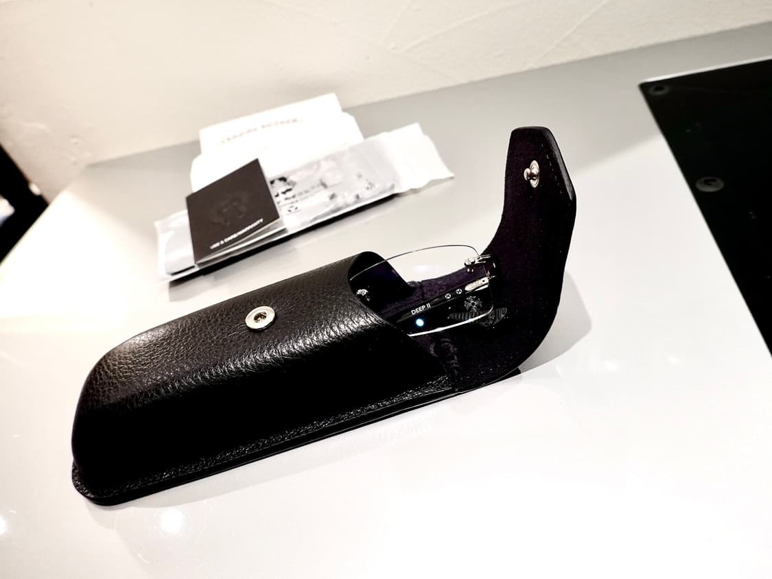 크롬하츠 딥2  블랙/실버 무테안경 상품이미지3