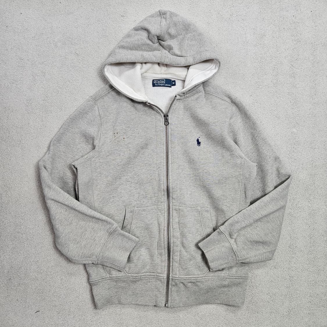 폴로 랄프 로렌 써멀 후드 집업 M 상품이미지2