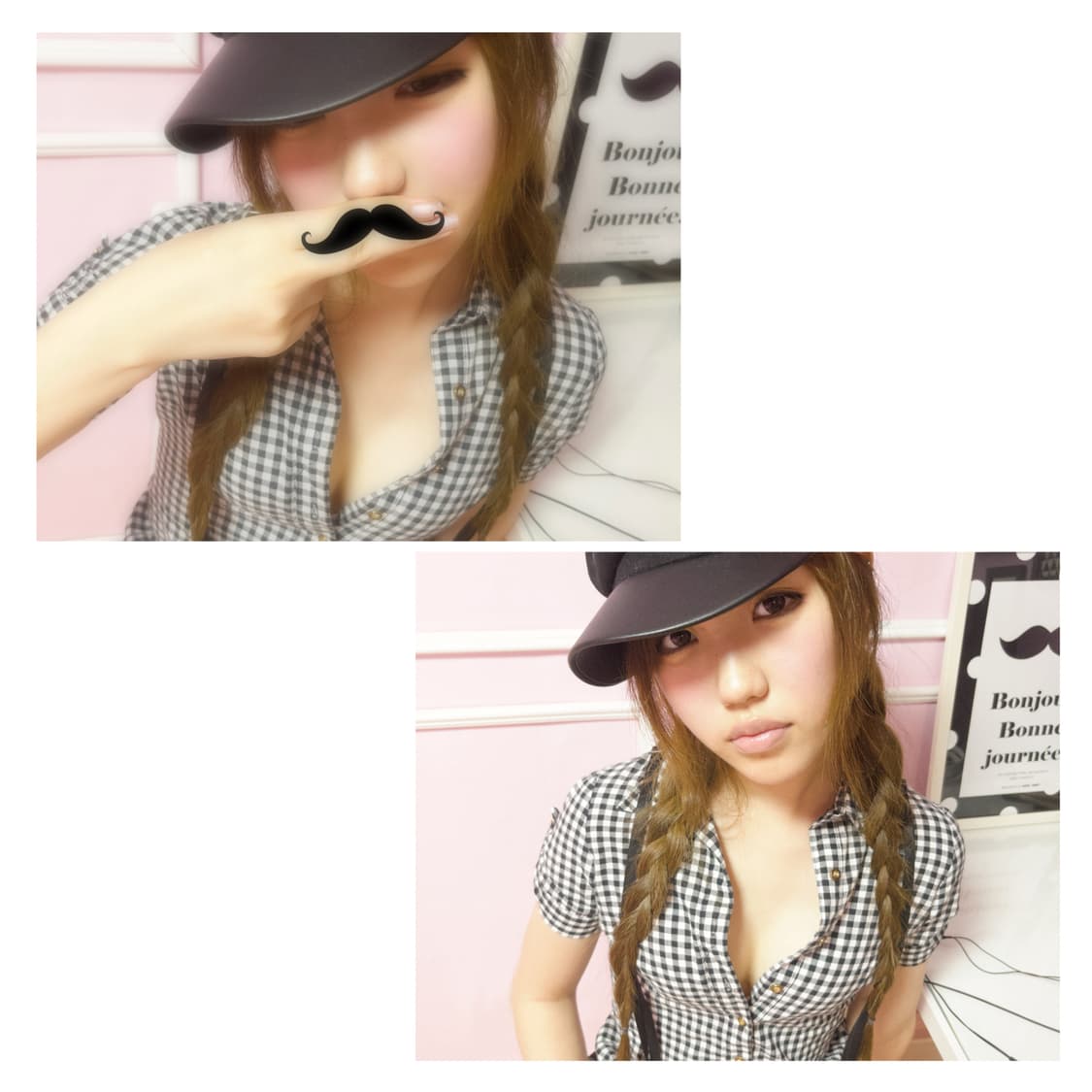 Vintage shoulder check shirt 상품이미지3