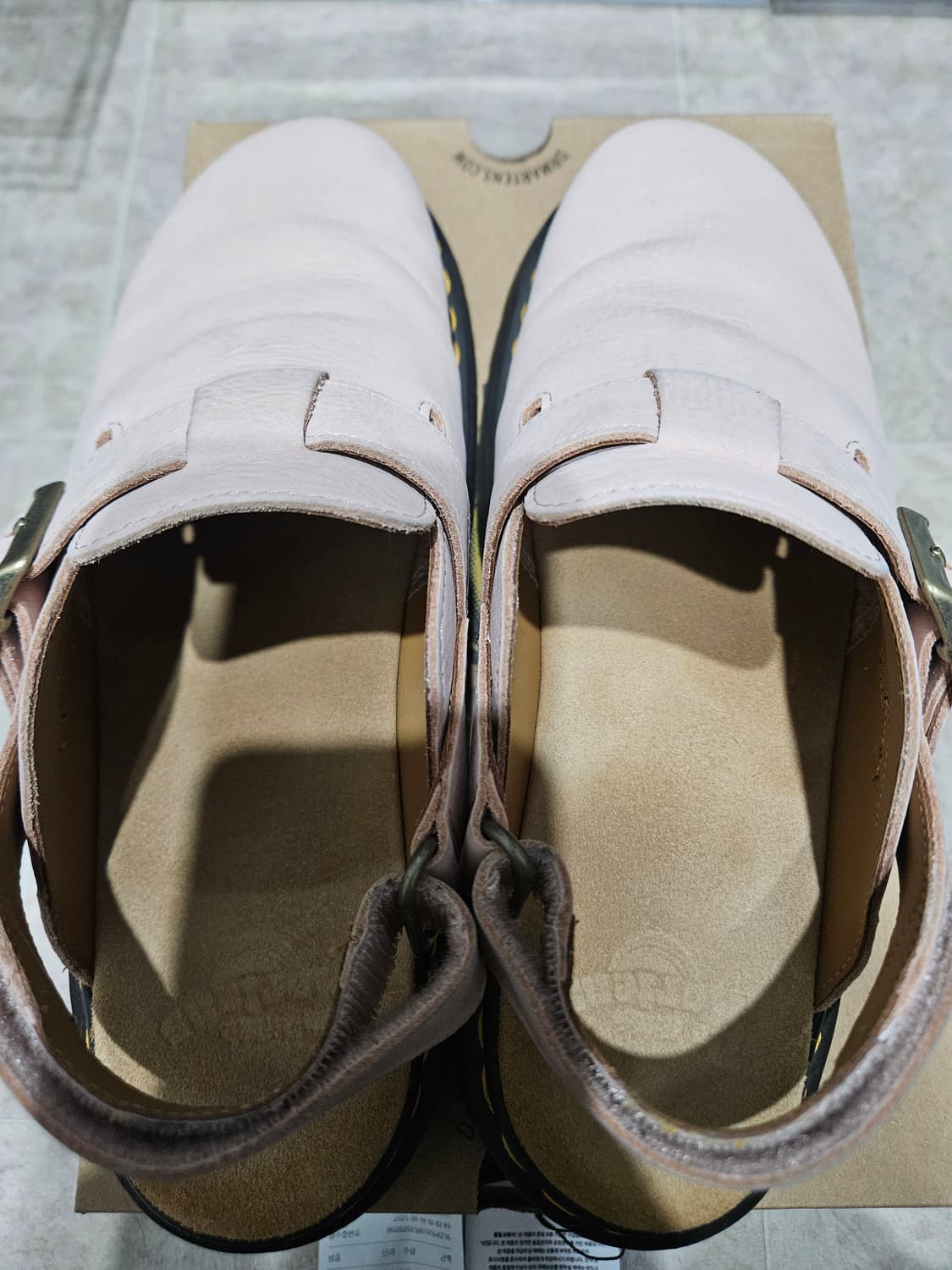 닥터마틴 조지 II 뮬- 파우더핑크 UK9(280) 상품이미지6