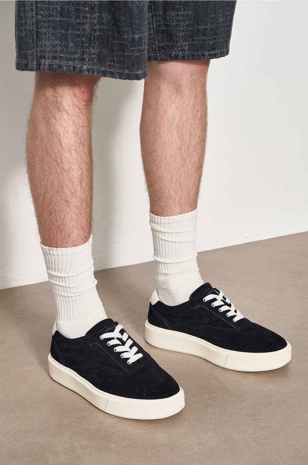 [정품] 타임옴므 25ss 스웨이드 자수 스니커즈 270 size 상품이미지5