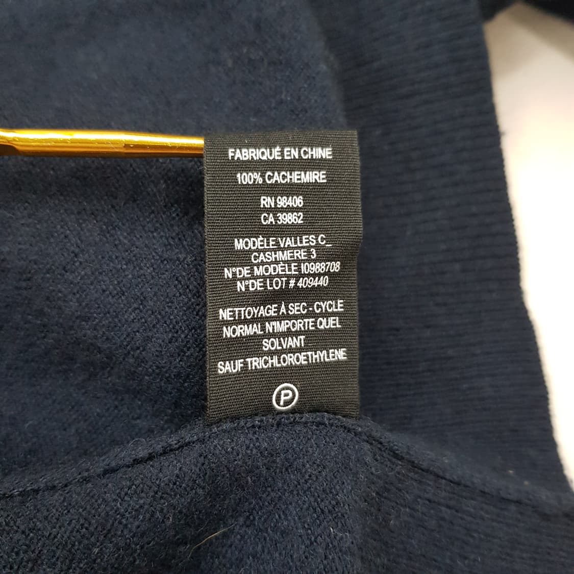 띠어리 THEORY 캐시미어 100% 니트 M사이즈 상품이미지7