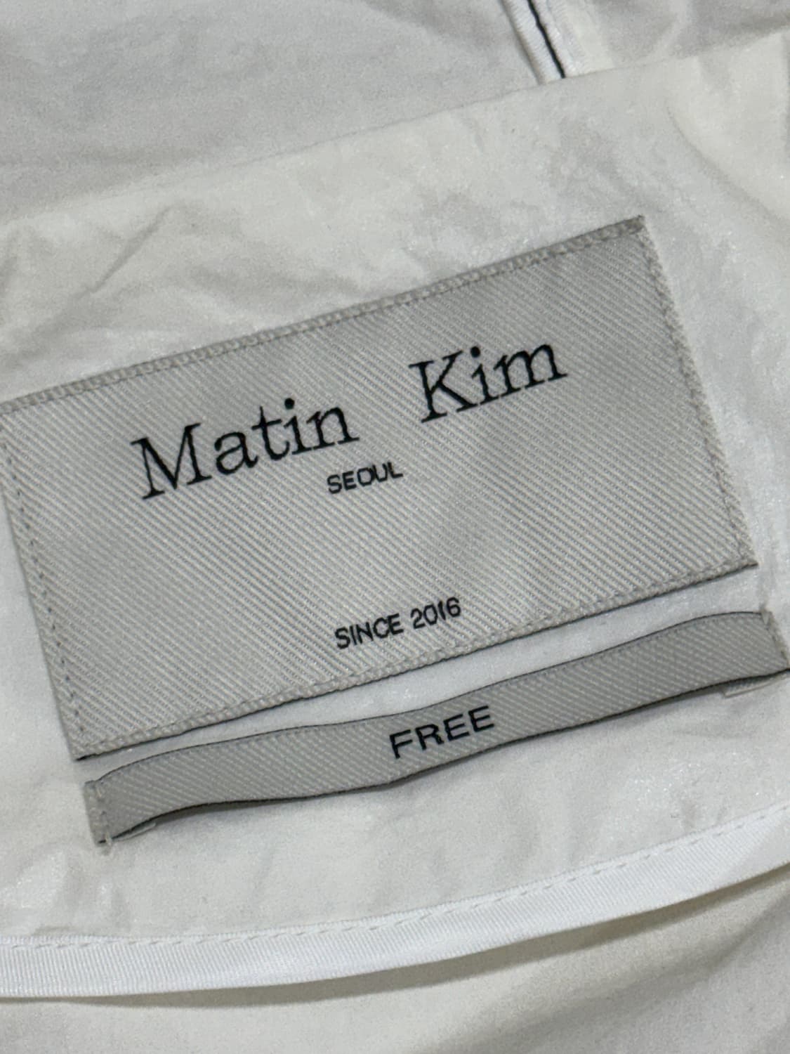 마뗑킴 크롭블루종 아이보리 상품이미지4