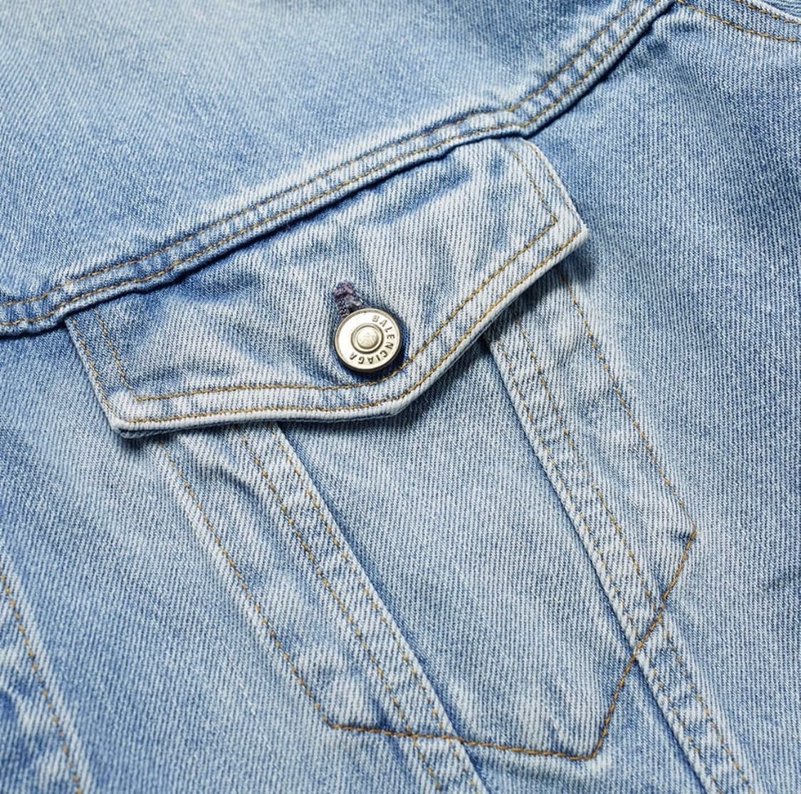 (48)발렌시아가 레인보우 플레그 데님 자켓 상품이미지8