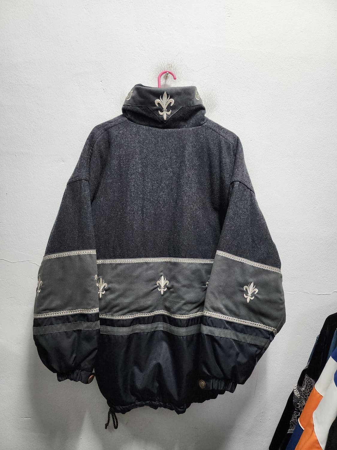 올드스쿨 세인트 모리츠 wool 패딩 아노락 상품이미지3