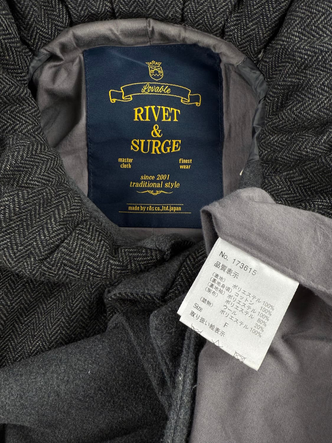 rivet&surge 패치워크 자켓 상품이미지6