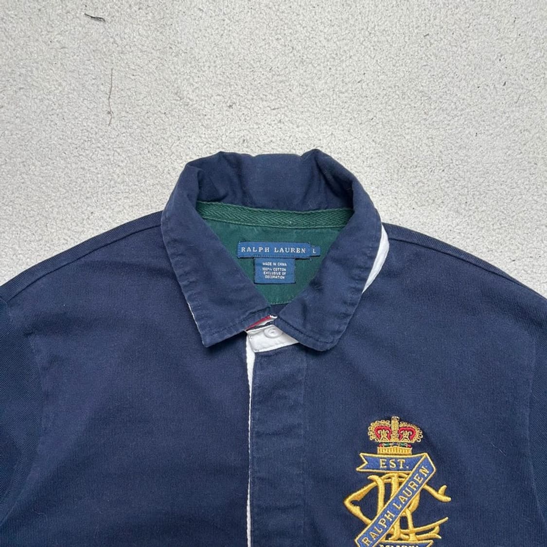 RALPH LAUREN PK 롱슬리브 네이비 L 상품이미지5