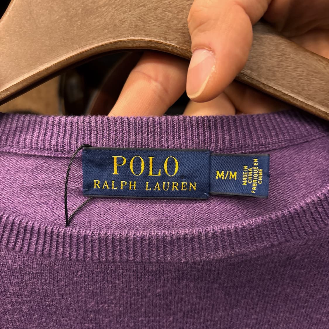 신형라벨 폴로 랄프로렌 캐시미어 라운드넥 니트 스웨터 N725 상품이미지6