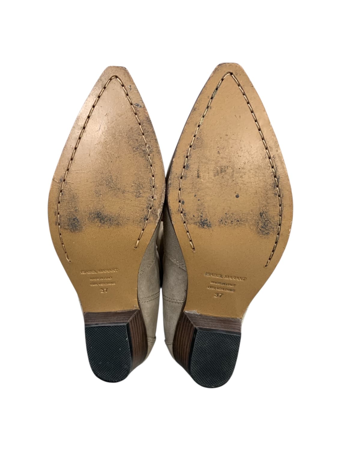 이자벨 마랑 덴비 스웨이드 니하이 부츠 37(235) 상품이미지3