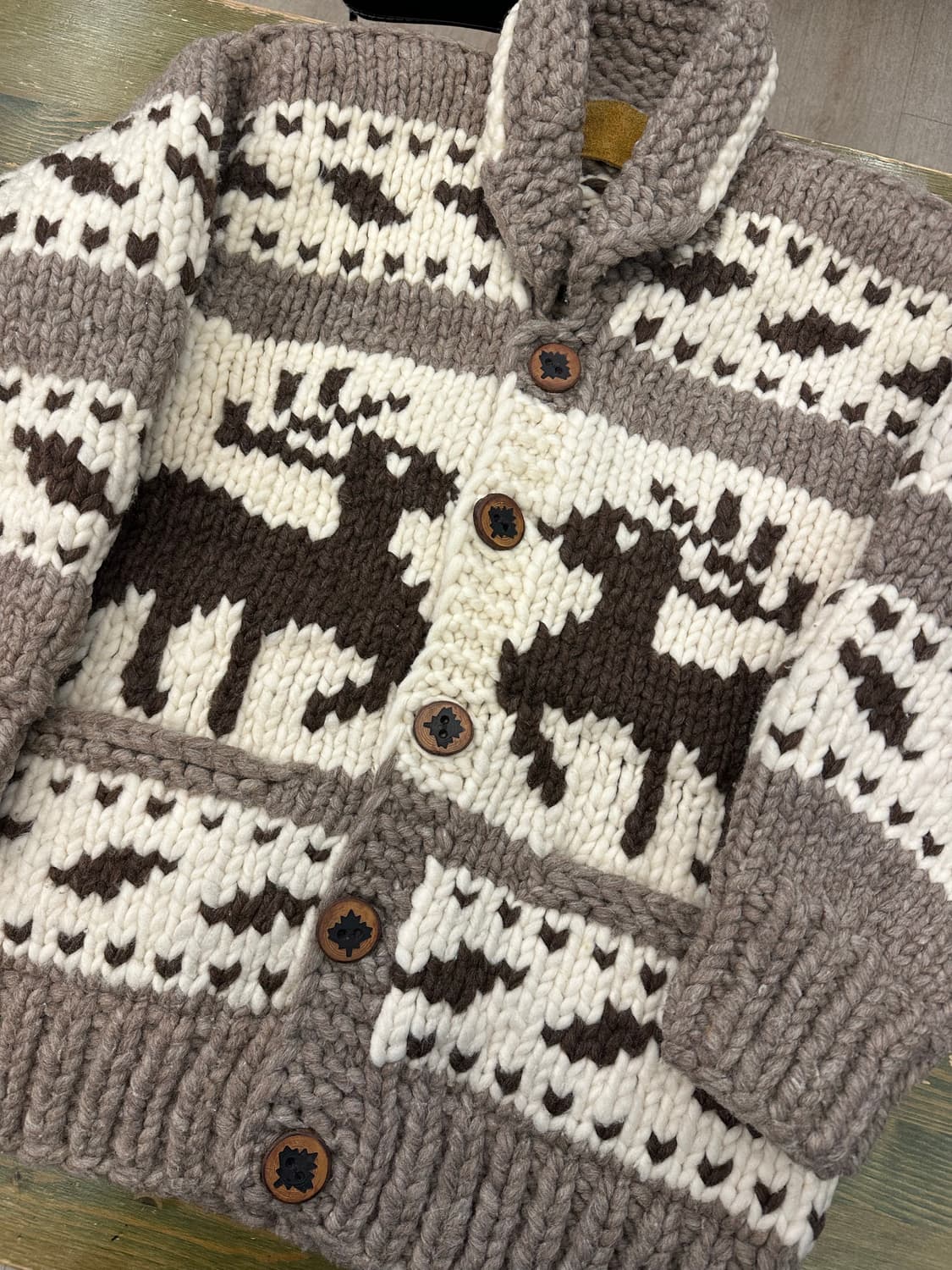 오리지널 캐나다 헤비울 코위찬 Made in Canada 상품이미지3