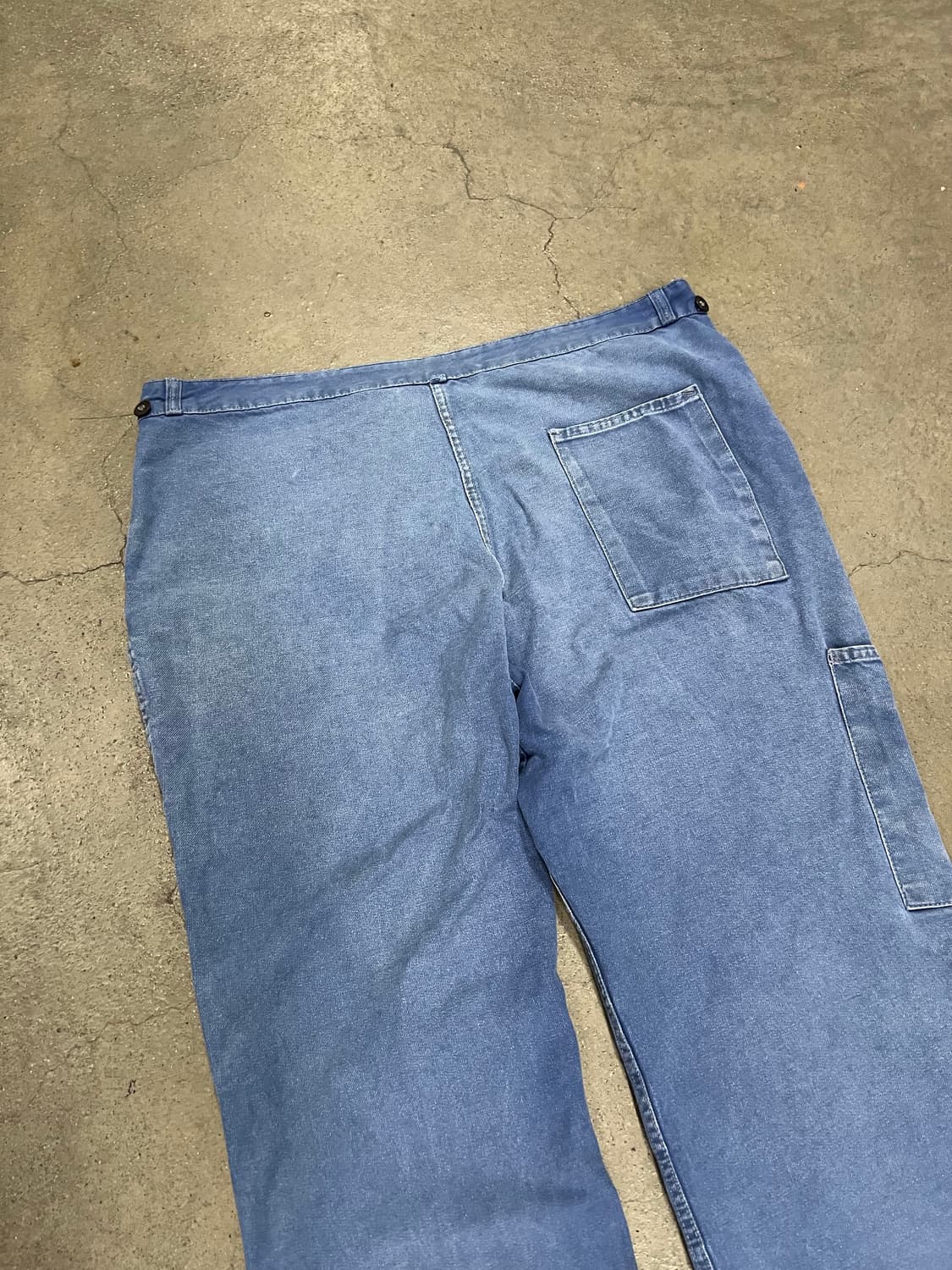 OLD VINTAGE HARD FADED FRENCH 프렌치워크팬츠 상품이미지10