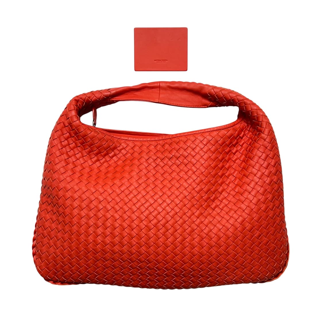 보테가베네타 호보백 빈티지 홉 레드 다홍색 상품이미지1