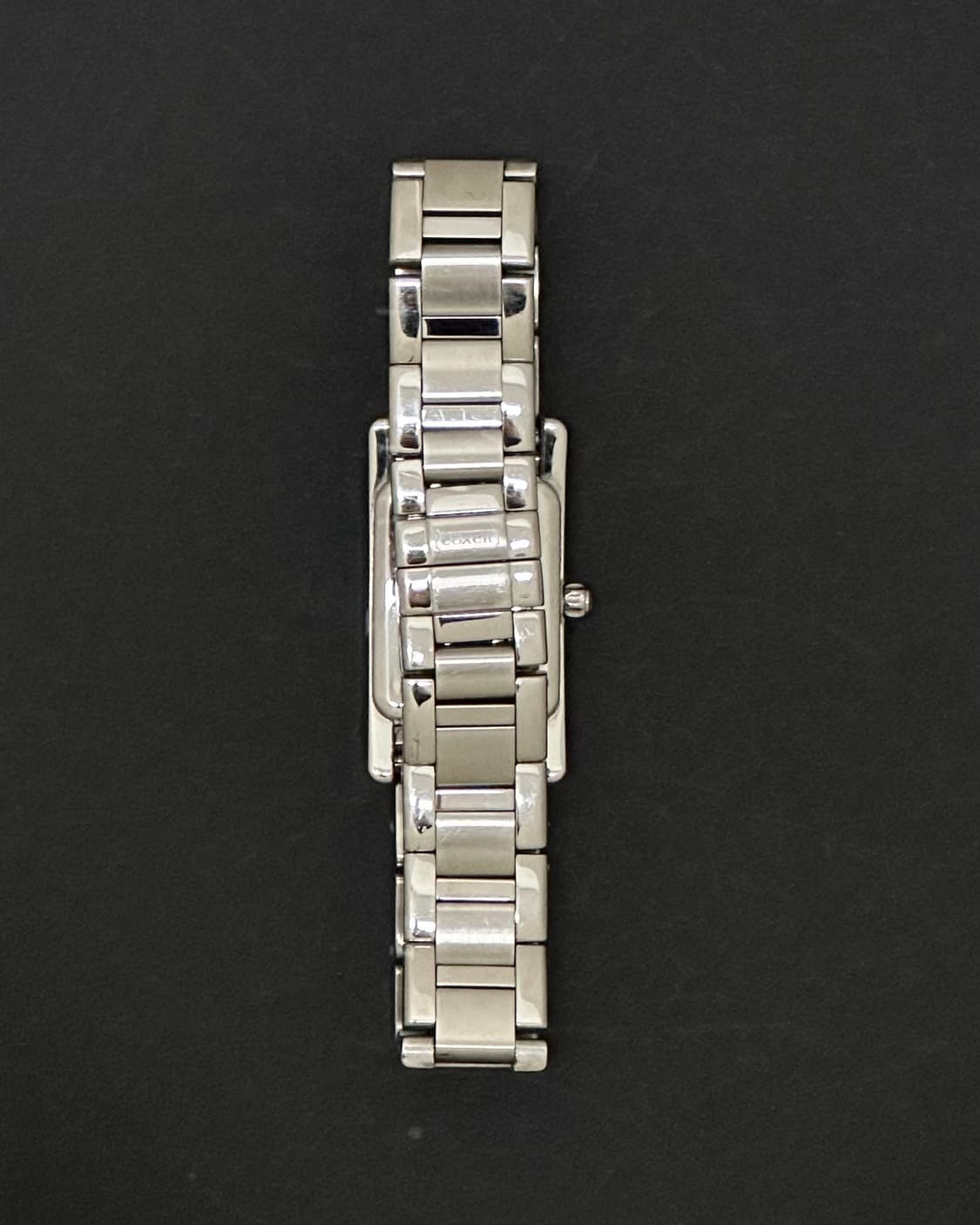 코치 자개 다이얼 렉탱귤러 쿼츠 시계 상품이미지7