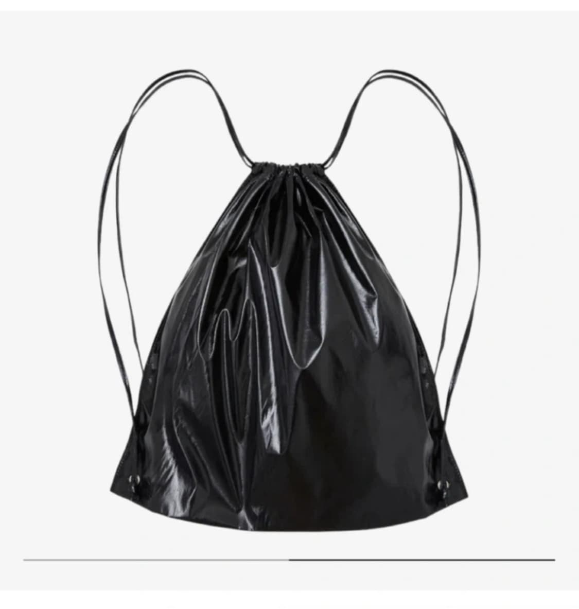 마뗑킴 스트링 백팩 블랙 상품이미지2