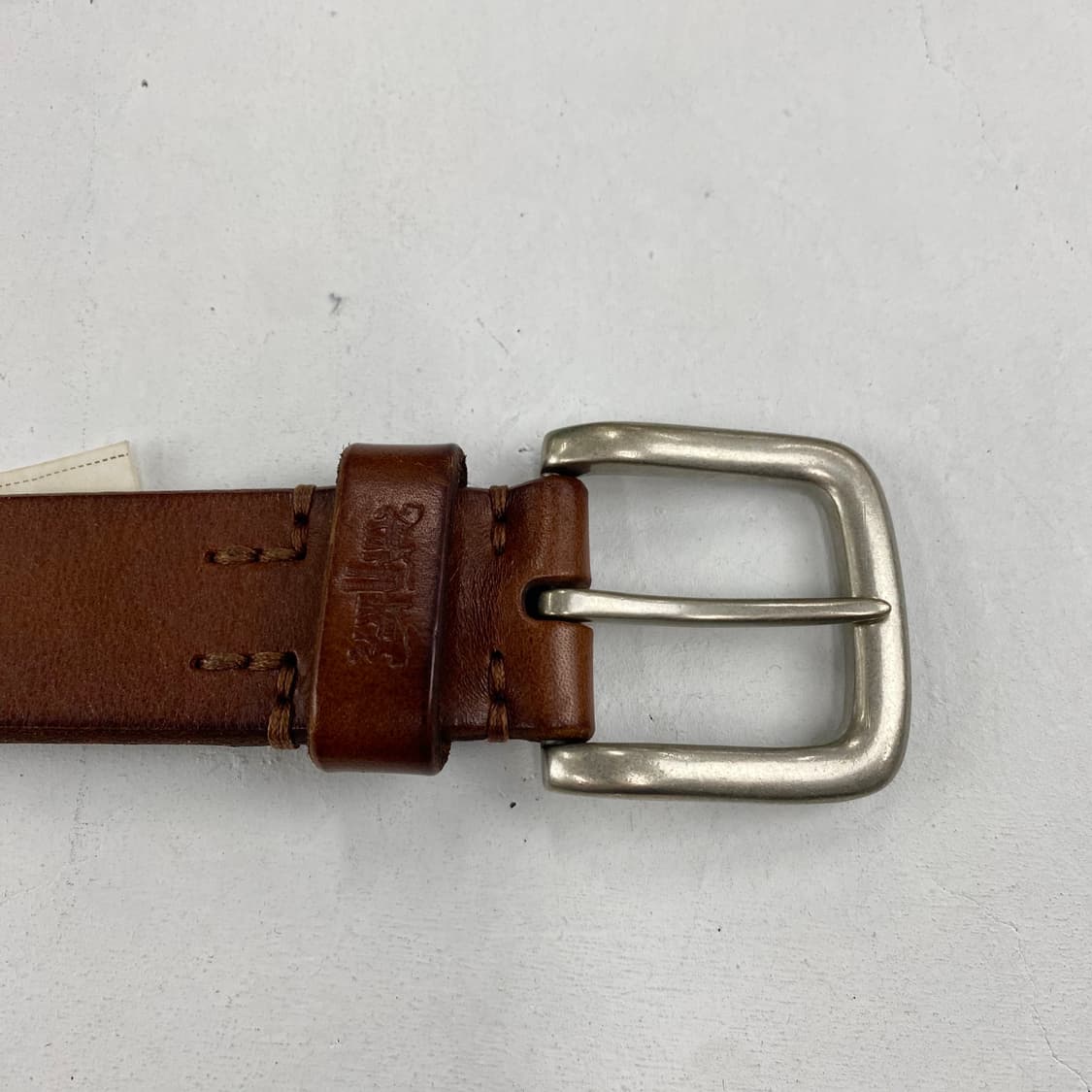 리바이스 리얼 레더 브라운 벨트 상품이미지3