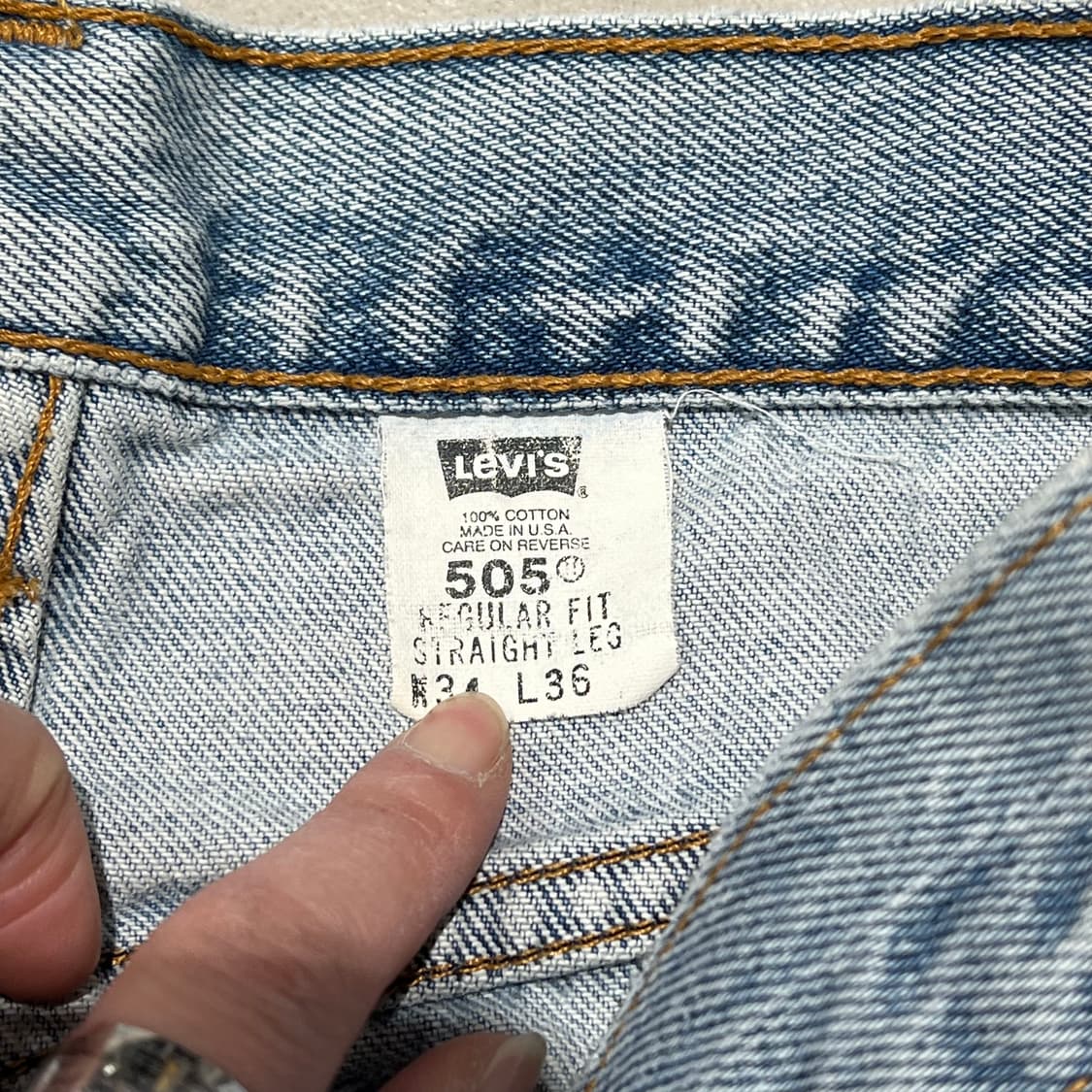 usa 리바이스 505 데님팬츠 s08820 상품이미지8