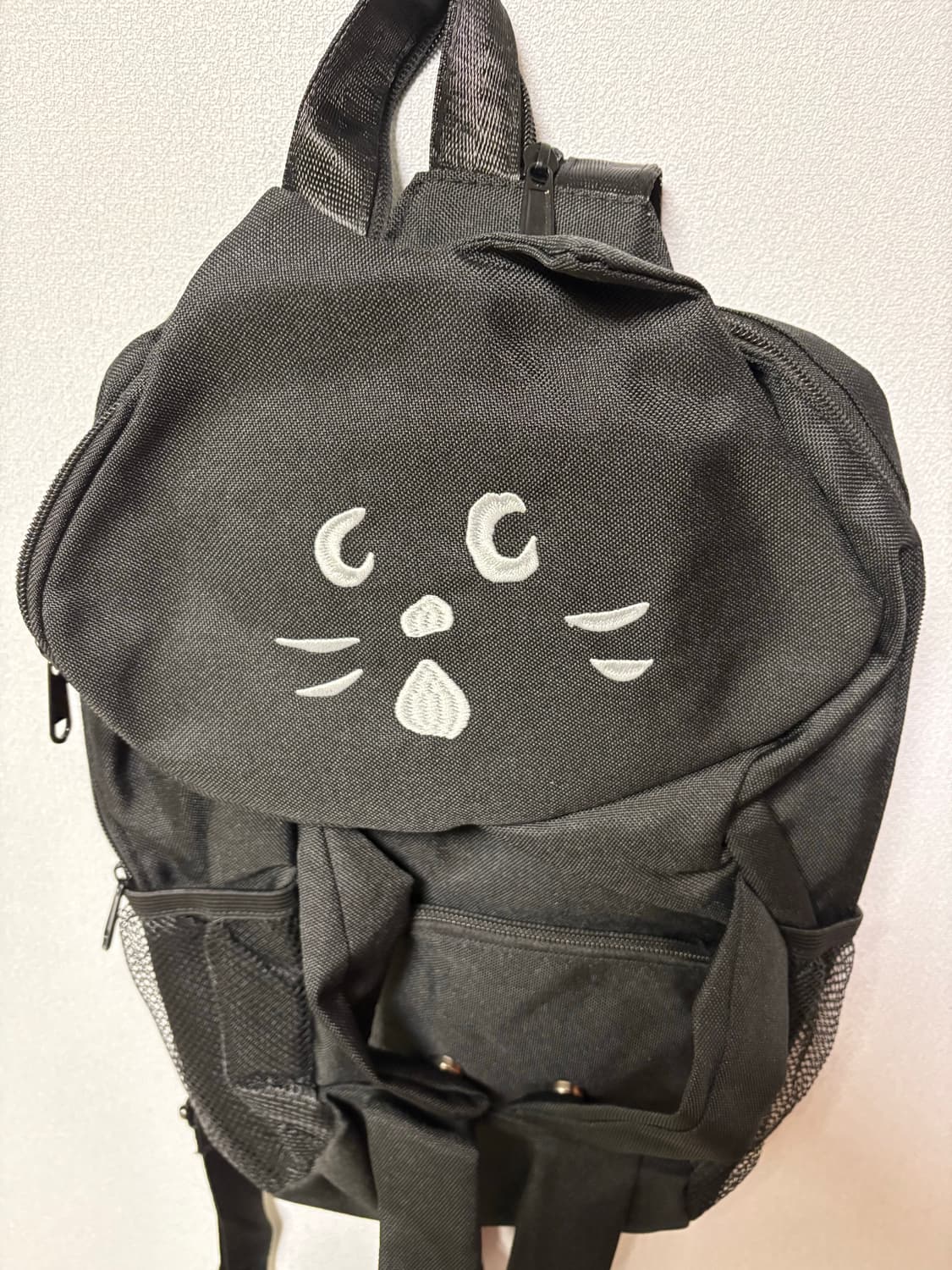네넷냐 검은고양이 백팩 슬링백 일본 빈티지 가방 모리걸 y2k  상품이미지3