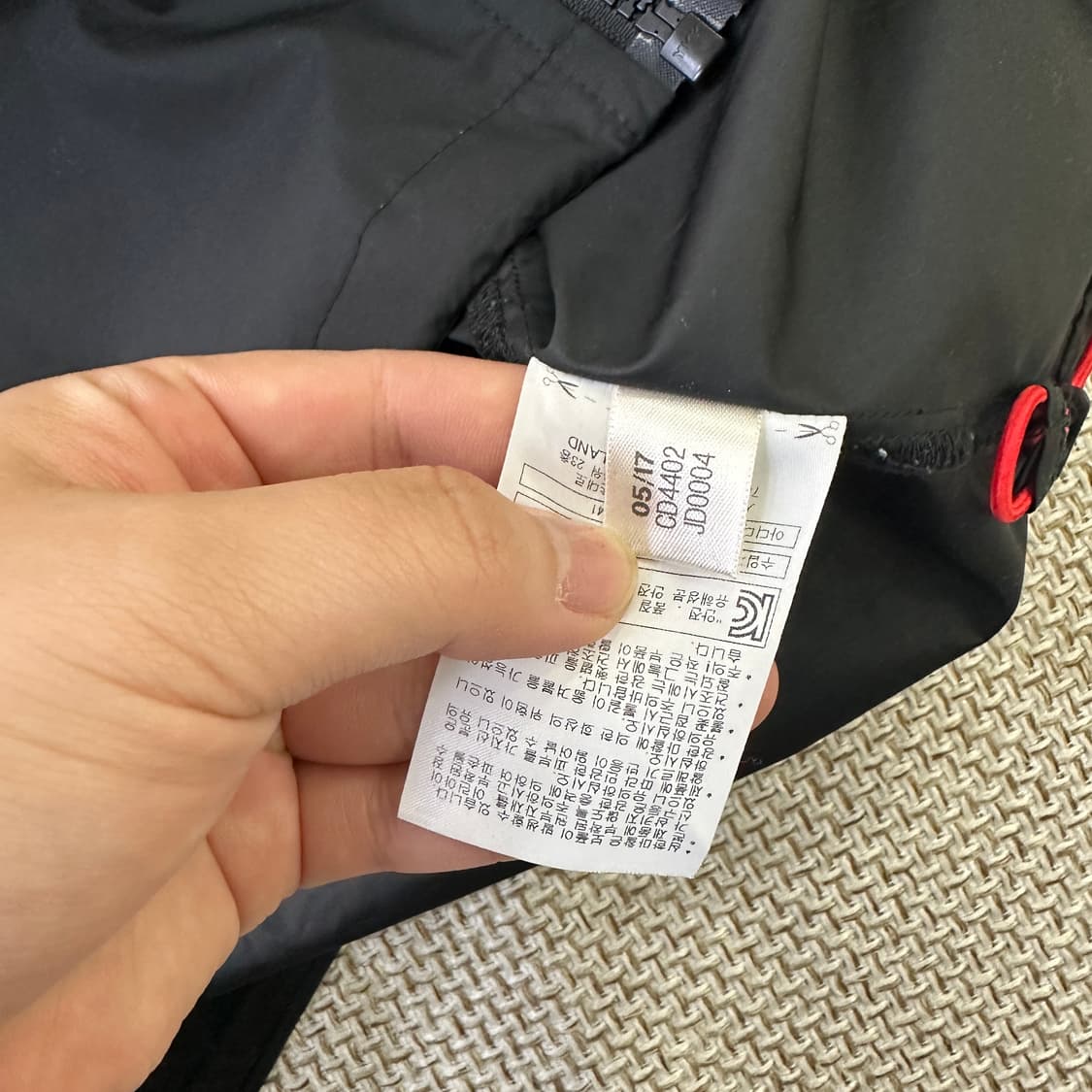 90 아디다스 후드 바람막이 0428D 상품이미지3