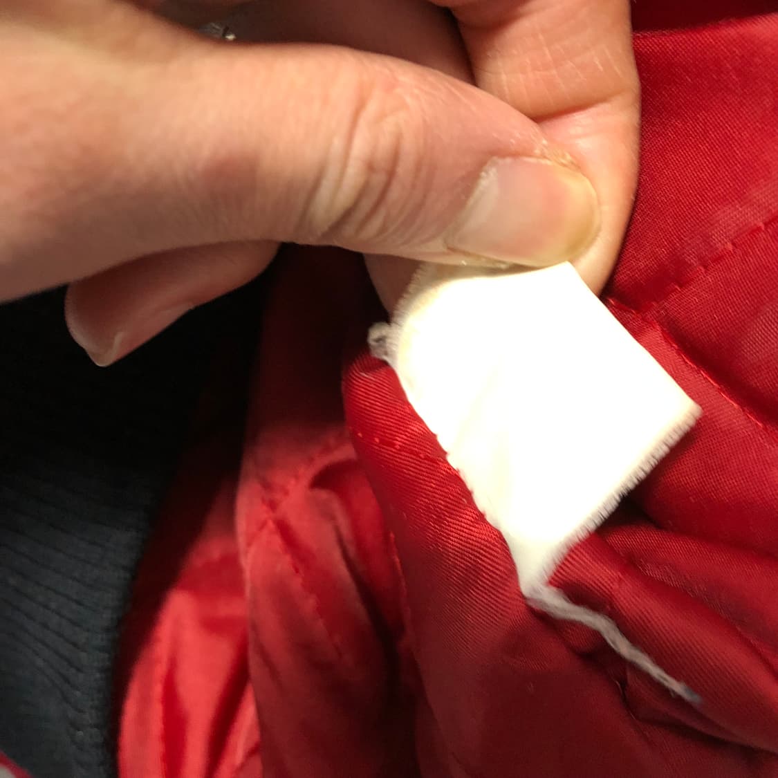 1980s 르까프 레더 후드 바시티 자켓  상품이미지5