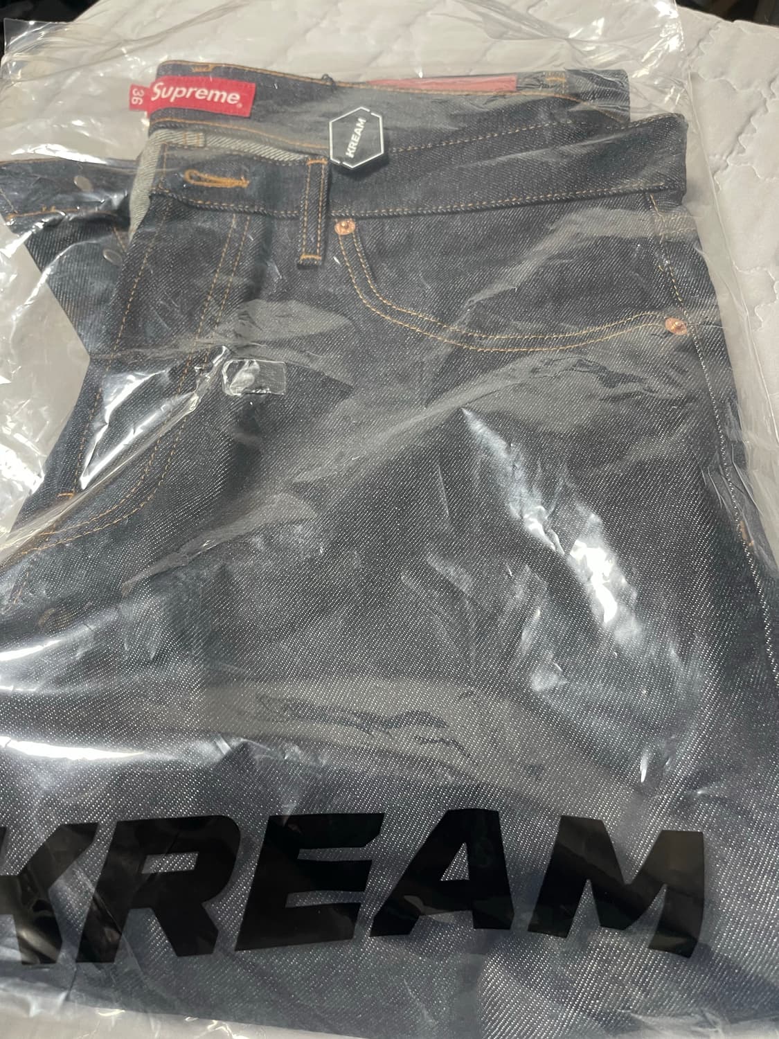 슈프림 리지드 셀비지 슬림 상품이미지1