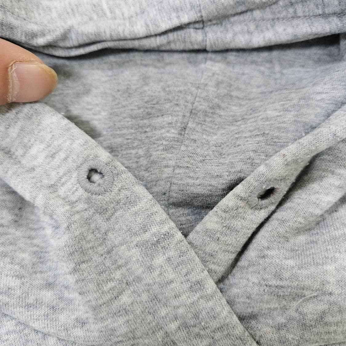 실측확인 아디다스 빅로고 후드티 0320Y 상품이미지3