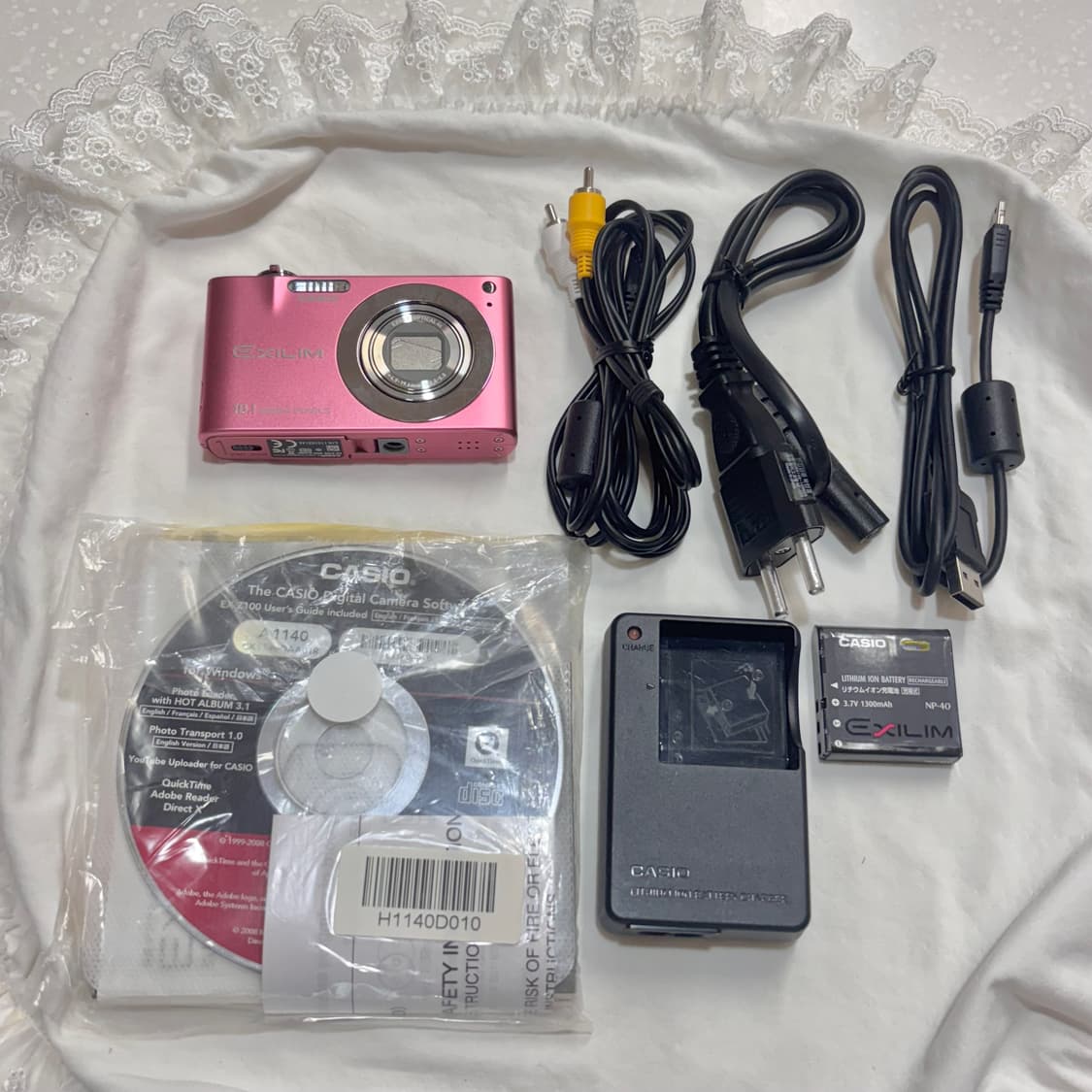 작례O) Casio Exilim EX-Z100 카시오 카메라 빈티지디카 상품이미지8