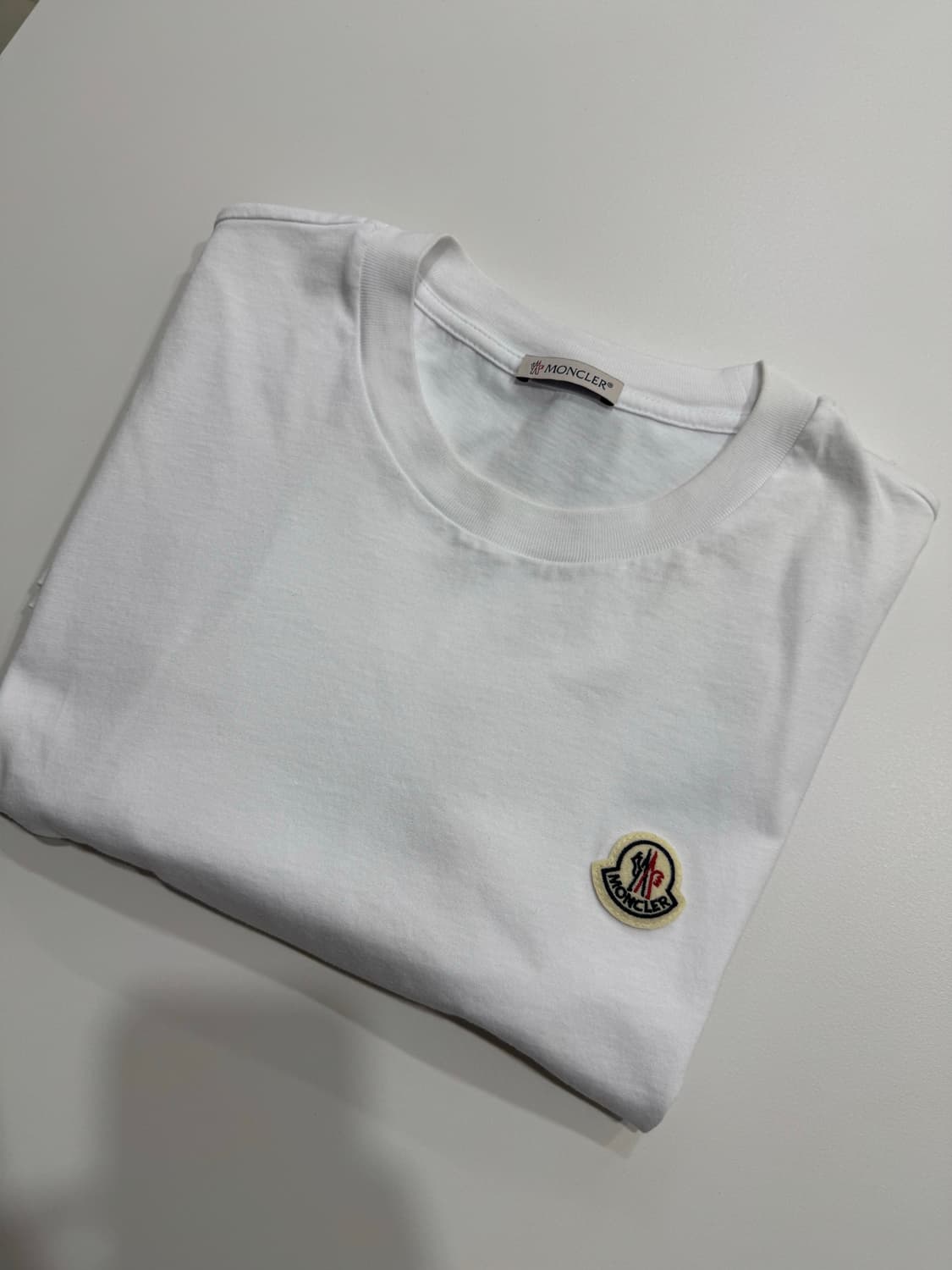 몽클레어 moncler 기본로고 반팔티 2개일괄  상품이미지6