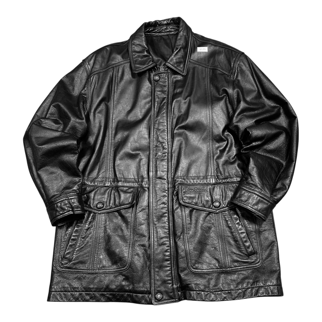 ✨ (바배) 빈티지 소가죽100% 가죽 코트 자켓 상품이미지1