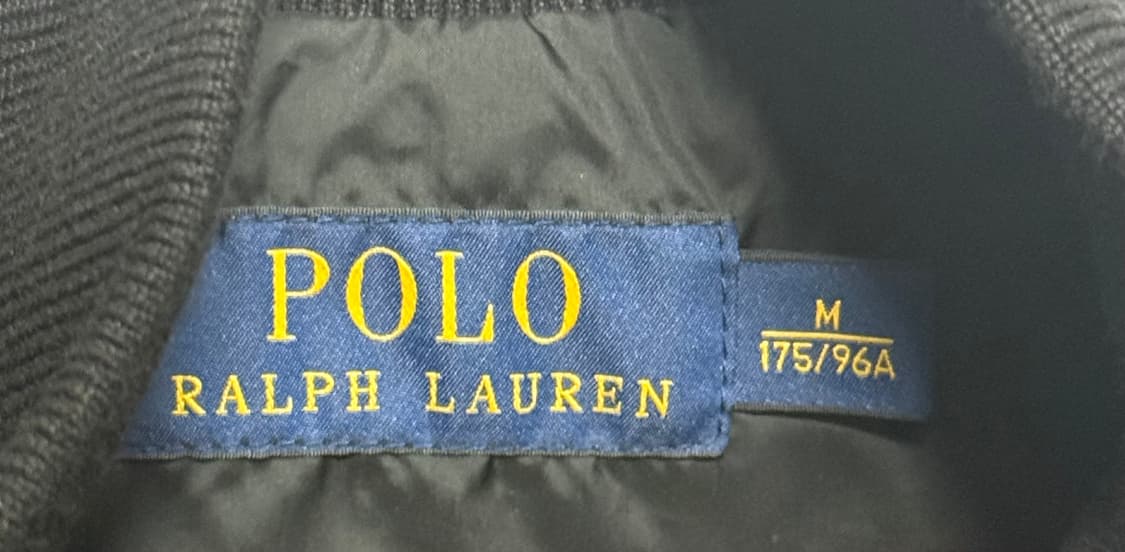 폴오 랄프로렌 남성 봄버 자켓 M 블랙 상품이미지3