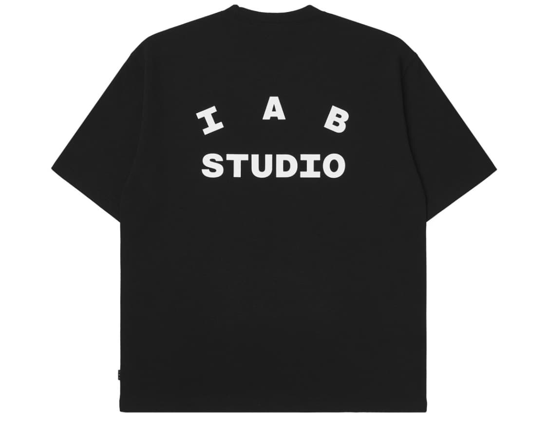 (L,XL) 아이앱 스튜디오 티셔츠 블랙 화이트 상품이미지1