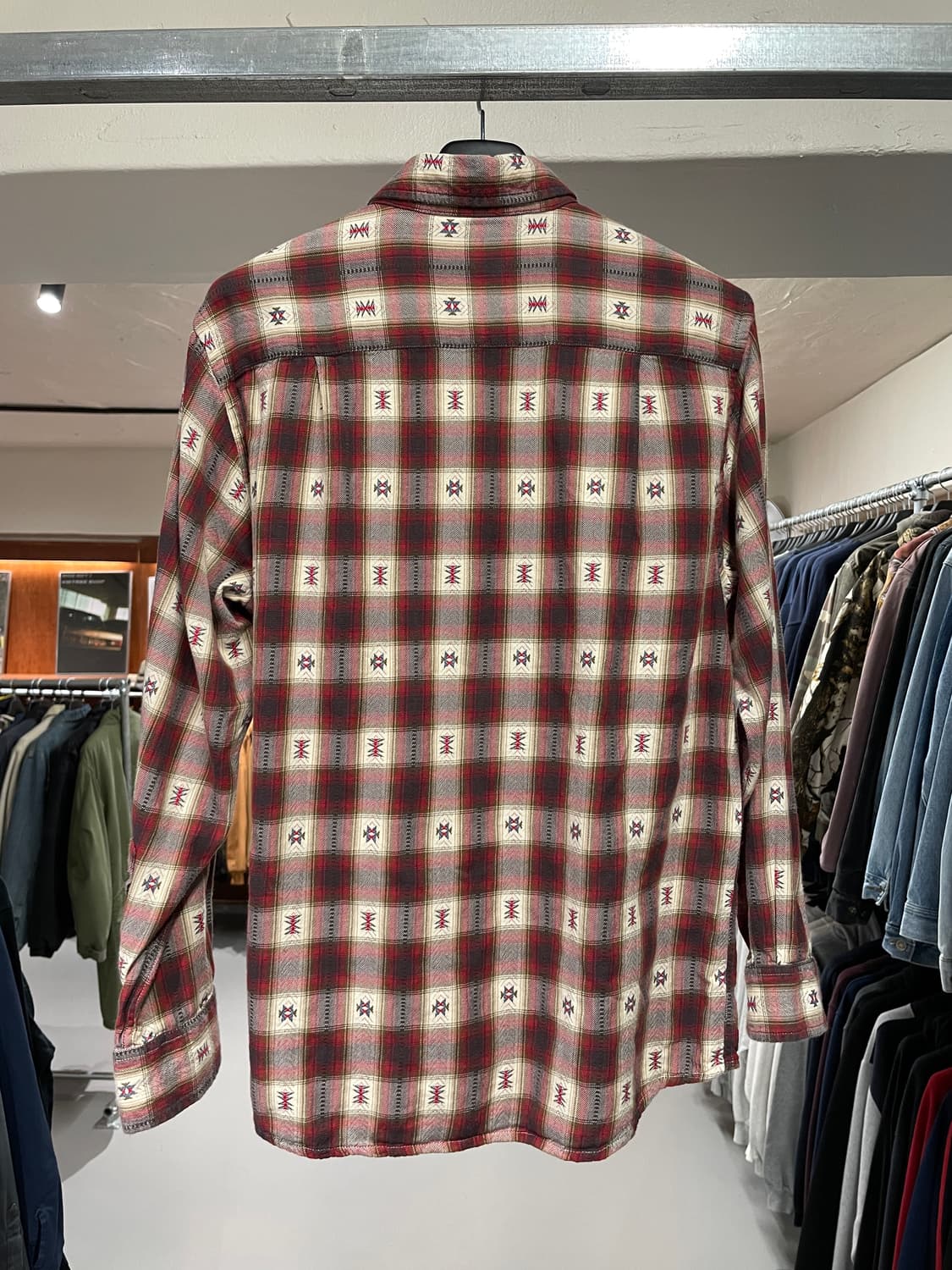 빈티지 나바호 체크 셔츠 상품이미지5